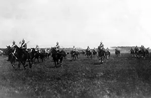 Rupprecht: Parade of the 1st Bavarian Heavy Cavalry Regiment