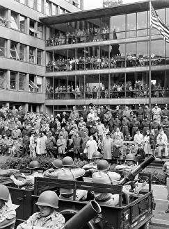 Populated: Parade for the American Independence Day in Berlin