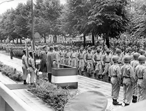 Hartel: Parade for the American Independence Day in Berlin with Gene