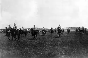 Rupprecht: Parade of the Bavarian Riding Regiment, 1910