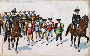 Bullfighters: Parade of the bullfighters, Spain