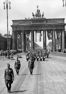 Splendid: Parade of the Condor Legion in Berlin, 1939