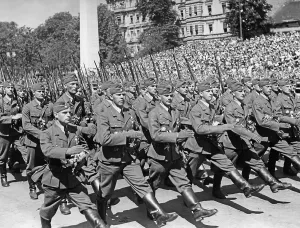 Splendid: Parade of the Condor Legion in Berlin, 1939