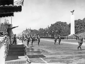 Juni: Parade of the Condor Legion in Berlin, 1939