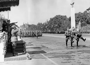 Splendid: Parade of the Condor Legion in Berlin, 1939
