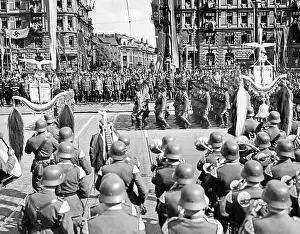 Juni: Parade of the Condor Legion in Berlin, 1939