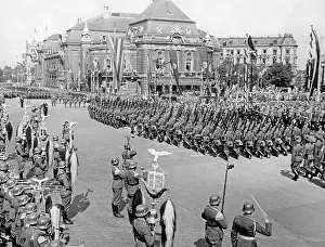Splendid: Parade of the Condor Legion in Berlin, 1939