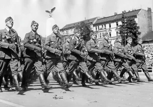 Splendid: Parade of the Condor Legion in Berlin, 1939