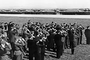Saluting: Parade of the Condor Legion, Spain, 1939