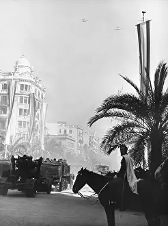 Colon: Parade after the conquest of Barcelona by General