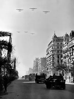 Colon: Parade after the conquest of Barcelona, ??Spain, 1939
