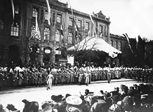 William Ii: Parade for Emperor Wilhelm II. in Munich, 1906
