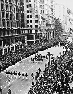 Legionnaires: Parade on the Fifth Avenue, 1937