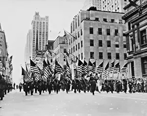 Legionnaires: Parade on the Fifth Avenue, 1937