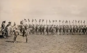 Eschwege: Parade of First Prussian Hussar Regiment