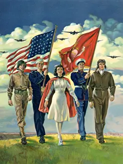 Bettina: Parade and Flags