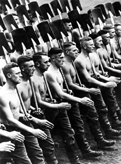 Shouldered: A Parade of the German Reich Labor Service