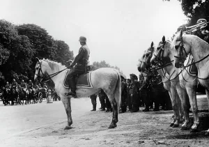 Triomphe: Parade of German troops in Paris, 1940
