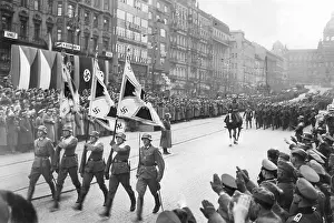 Wenceslas: Parade of German troops in Prague, 1939