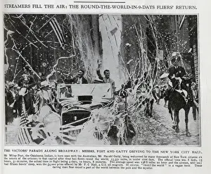 Circumnavigation: Parade for Harold Gatty and Wiley Post
