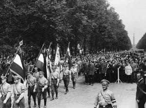 Takeover: Parade of the Kampfring junger Deutschnationaler in