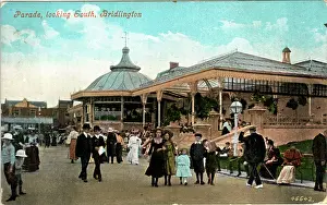 Bandstand: Parade Looking South, Bridlington, Yorkshire