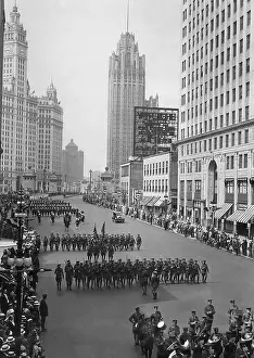 Masons: Parade of the Loyal Order of Moose in Chicago, 1926
