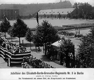 Fifty: Parade march before the Crown Princess of Greece