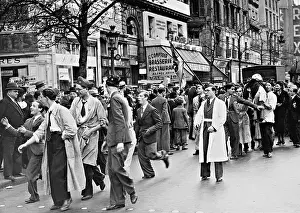 Lent: Parade for Mi-Careme in Paris, 1938