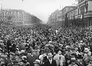 Festively: Parade of Munich artists at the Day of German