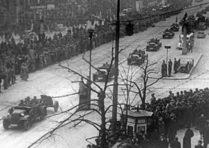 Remaining: Parade in Prague, 1939