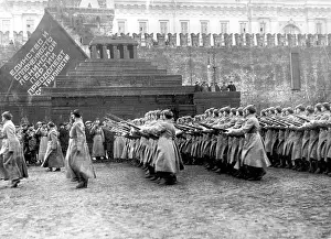 Tribunal: Parade on Red Square, 1928