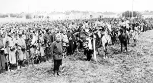 Assemble: Parade of the Serbian Army in Belgrade, 1913