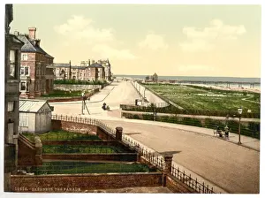 Skegness: The parade, Skegness, England