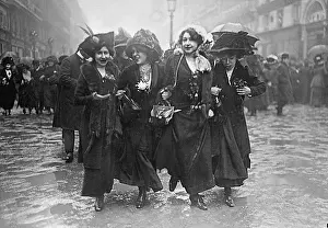 Commemorated: Parade on the St. Catherine Day in Paris, 1910