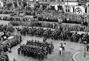 Remaining: Parade at Wenceslas Square, 1939