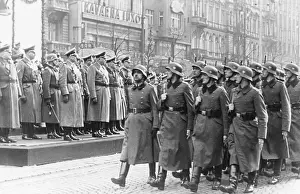 Wenceslas: Parade at Wenceslas Square, 1940