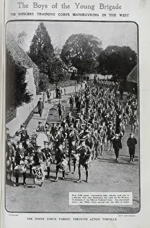 Manoeuvring: Parade - White Corps - Officers Training Corps