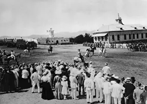 Theodor: Parade in Windhoek, 1912