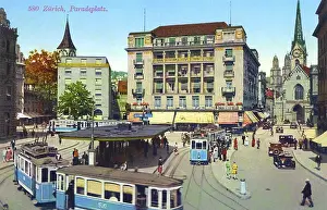 Zurich: Paradeplatz, Zurich, Switzerland