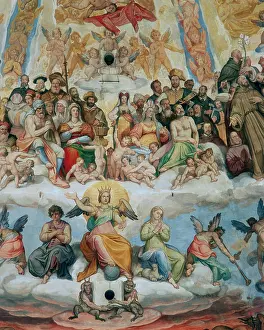 Zuccari: Detail of Paradise, The Last