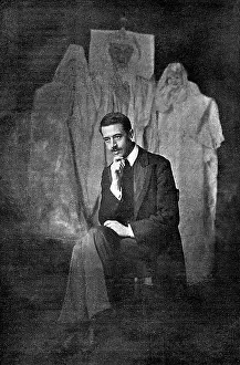 Marriott: Paranormal: William S. Marriott with three simulated spirits