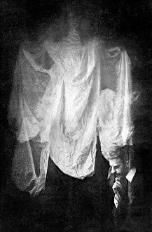 Marriott: Paranormal: William S. Marriott simulates a spirit form