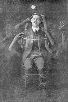 Marriott: Paranormal: William S. Marriott simulates spirit hands