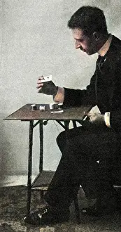 Marriott: Paranormal: William S. Marriott simulates spirit rapping
