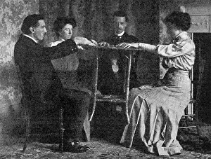 Marriott: Paranormal: William S. Marriott simulates table lifting