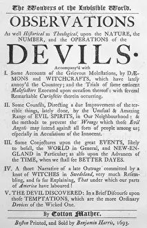 Mather: PARANORMAL/WITCHCRAFT