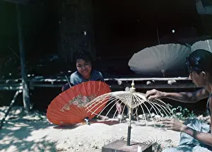 Specialises: Parasol making - Rangoon