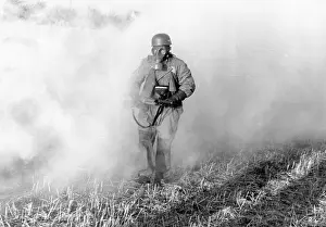 Paratroops: Paratrooper at a maneuver, 1939
