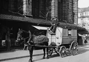 Parcel: Parcel post carriage in Heidelberg, 1936